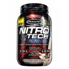 MuscleTech Nutrition Nitrotech Power (Testosterone Boost + Lean Muscle Builder) - 2LBS