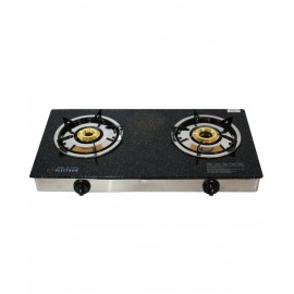 Electron Glass Top Gas Stove | Automatic 2 Burner 