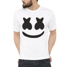 Unisex Printed T-shirt - Marshmello printed