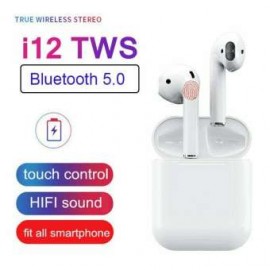 i12 TWS True Wireless Touch Control | Bluetooth 5.0 Earphones