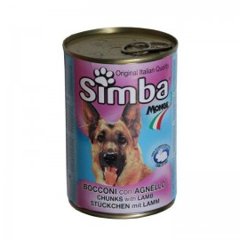 Simba Monge Dog Chunks With Lamb - 415g
