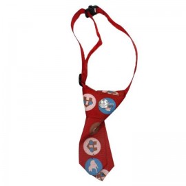Tie Design Nylon Collar Belt| For Small Size Puppy | Buckle Closure | Adjustable Strap