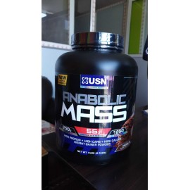 USN Anabolic Mass, 6lbs (2.72kg) - Weight & Mass Gain, Muscle Building, Bulking & Sizing