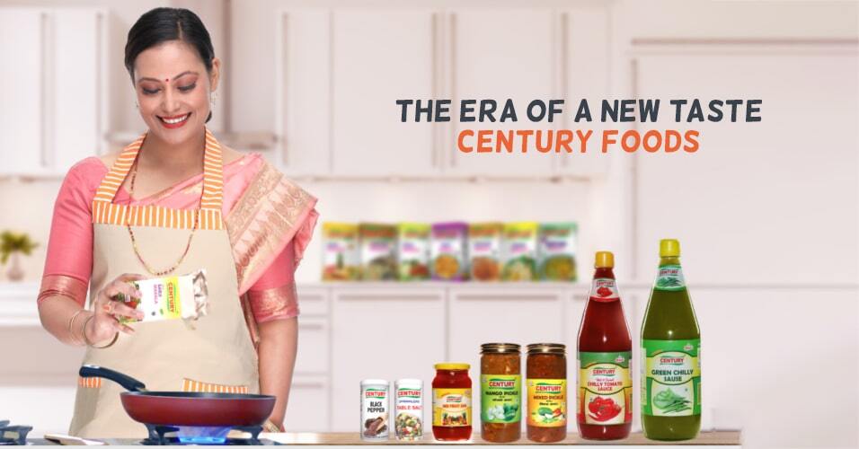 The Era of A New Taste. Century Foods