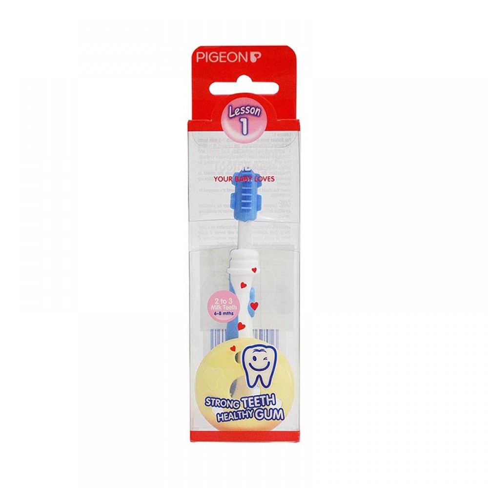 Pigeon Training Toothbrush L-1 (Light Blue) | Baby Product Pigeon Training Toothbrush L-1 (Light Blue) | Baby Product
