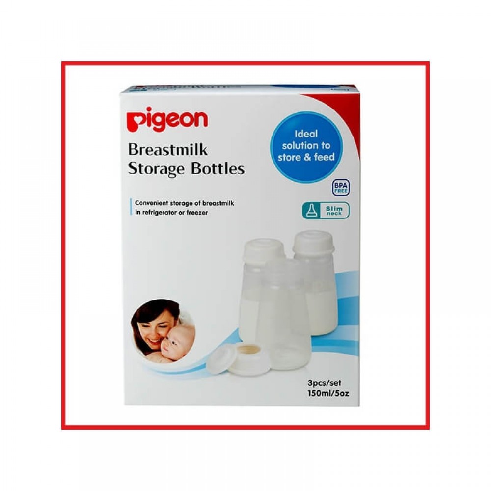 Pigeon breastmilk 2024 storage bottles