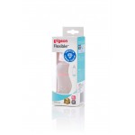 Pigeon Flexible Peristaltic Nipple Clear PP Streamline 150ml Pink Star| Baby Product