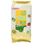 Pigeon Hand & Mouth Wet Tissue, 20S Single pack | Baby Product Pigeon Hand & Mouth Wet Tissue, 20S Single pack | Baby Product