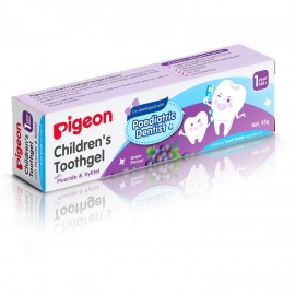 Pigeon Children's Tooth gel Grape Flavor 45gm| Baby Product