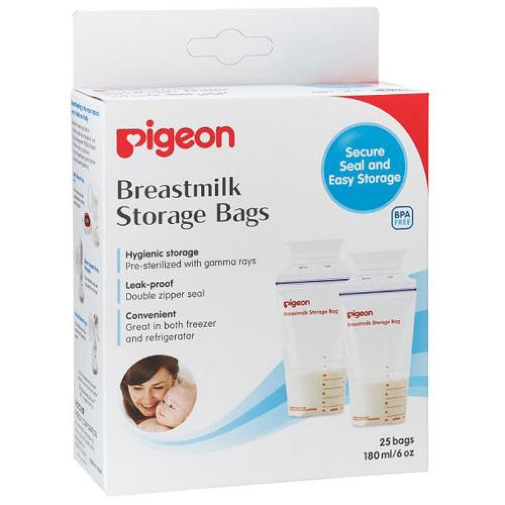 Pigeon Breastmilk Storage Bag 25 Bag Per Box | Baby Product