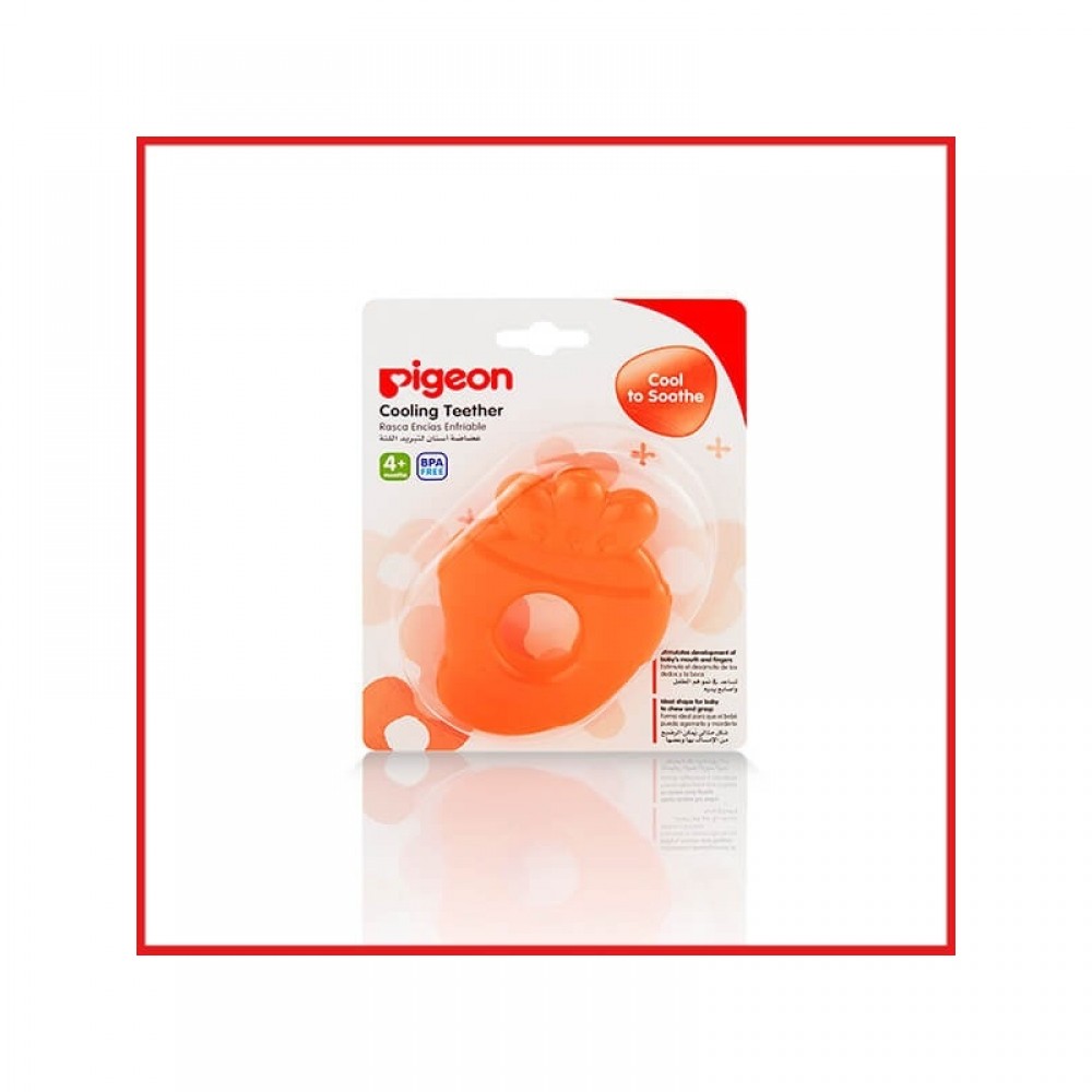 Pigeon Cooling Teether - Carrot Pigeon Cooling Teether - Carrot