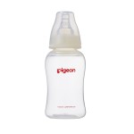 Pigeon Sn Peristaltic Nipple Crystal Clear Streamline Bottle 150ml| Baby Product