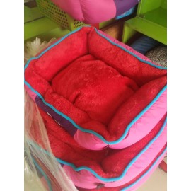 Dog Bed (For Puppies & Small Breed Dogs) -Small Size-Blue Dog Bed (For Puppies & Small Breed Dogs) -Small Size-Blue
