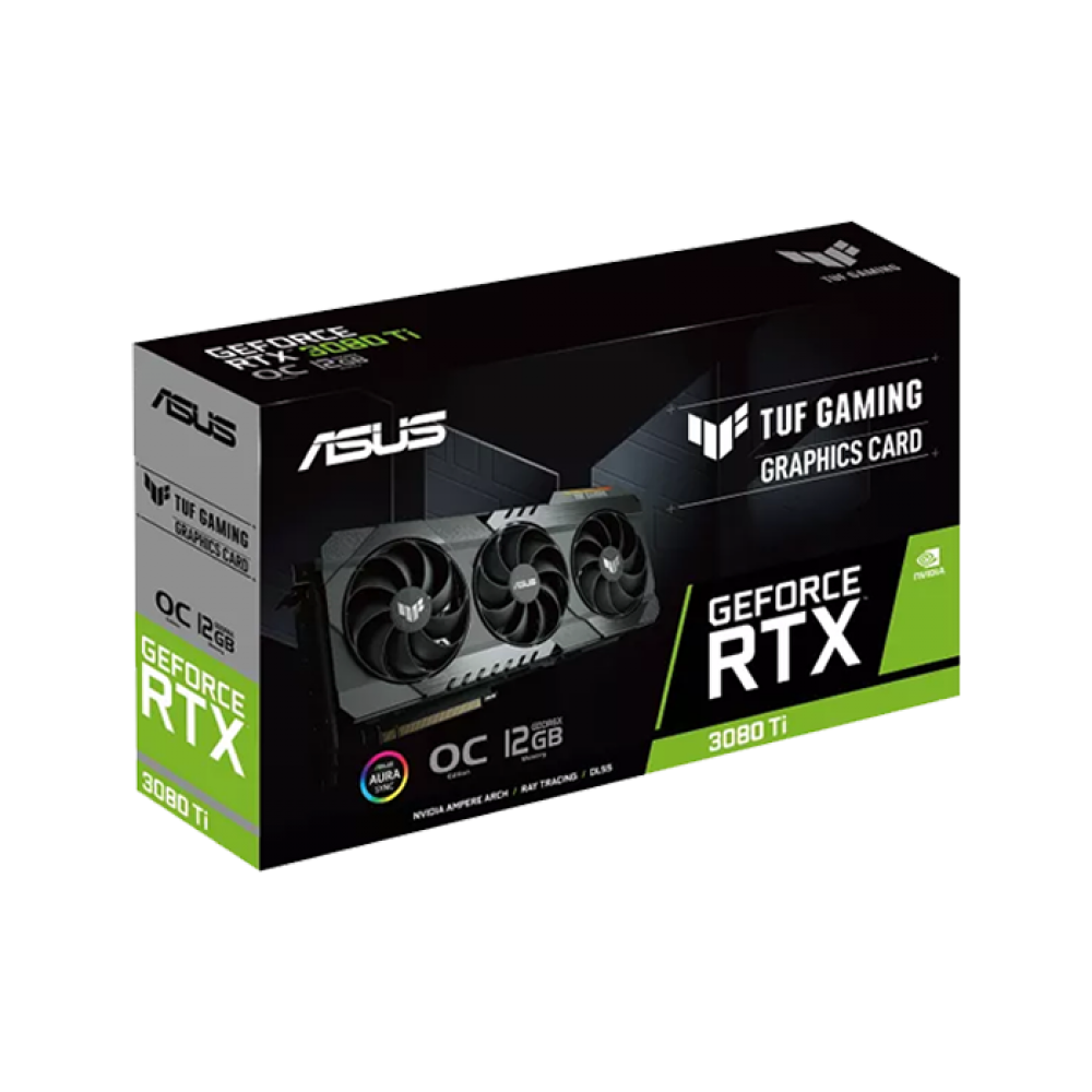TUF Gaming GeForce RTX™ 3080 Ti OC Edition 12GB GDDR6X buffed-up design with chart-topping thermal performance TUF Gaming GeForce RTX™ 3080 Ti OC Edition 12GB GDDR6X buffed-up design with chart-topping thermal performance