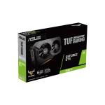 TUF-GTX1660Ti-6G-Evo-GAMING - ASUS TUF Gaming GeForce® GTX 1660 Ti EVO 6GB GDDR6 rocks high refresh rates for an FPS advantage without breaking a sweat