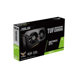 TUF-GTX1660Ti-6G-Evo-GAMING - ASUS TUF Gaming GeForce® GTX 1660 Ti EVO 6GB GDDR6 rocks high refresh rates for an FPS advantage without breaking a sweat