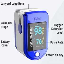 Buy Digital Finger Tip Pulse Oximeter | Finger Blood Oxygen Meter Price ...