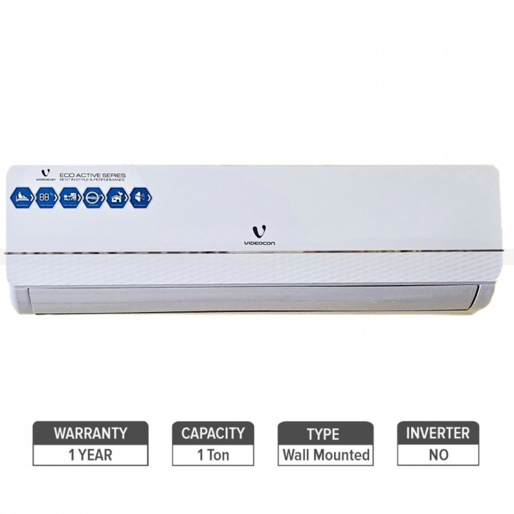 Videocon 1.00 Ton Air Conditioner Cooling + Heating Videocon 1.00 Ton Air Conditioner Cooling + Heating