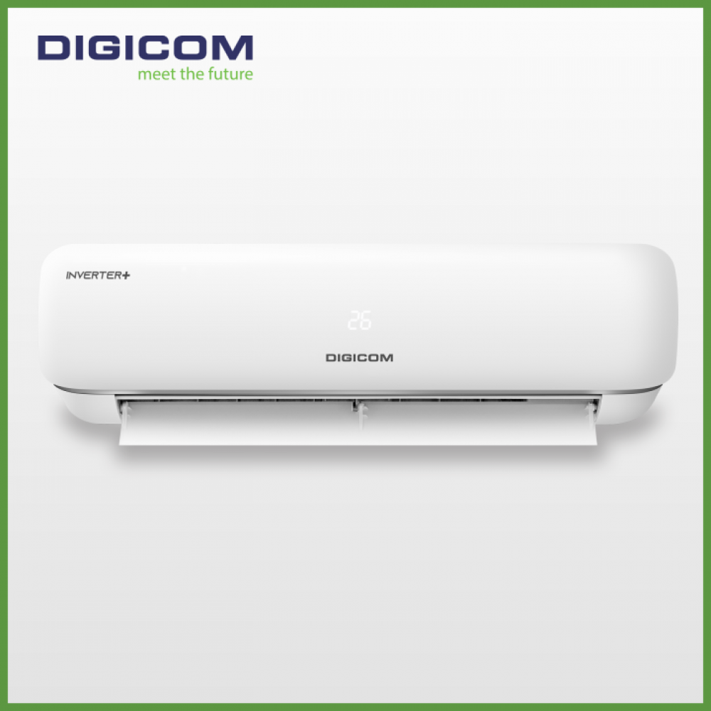 DIGICOM Wall Mount Split Inverter 1 Ton Air Conditioner  DIGICOM Wall Mount Split Inverter 1 Ton Air Conditioner