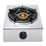 Electron Gas Stove Single Burner - Silver Hob Top  Electron Gas Stove Single Burner - Silver Hob Top