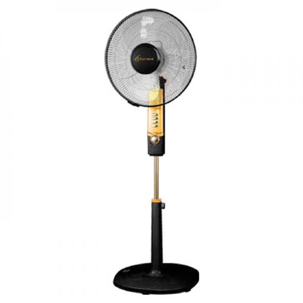 Electron 5 Blade Stand Fan 16 Inch - Gold Electron 5 Blade Stand Fan 16 Inch - Gold