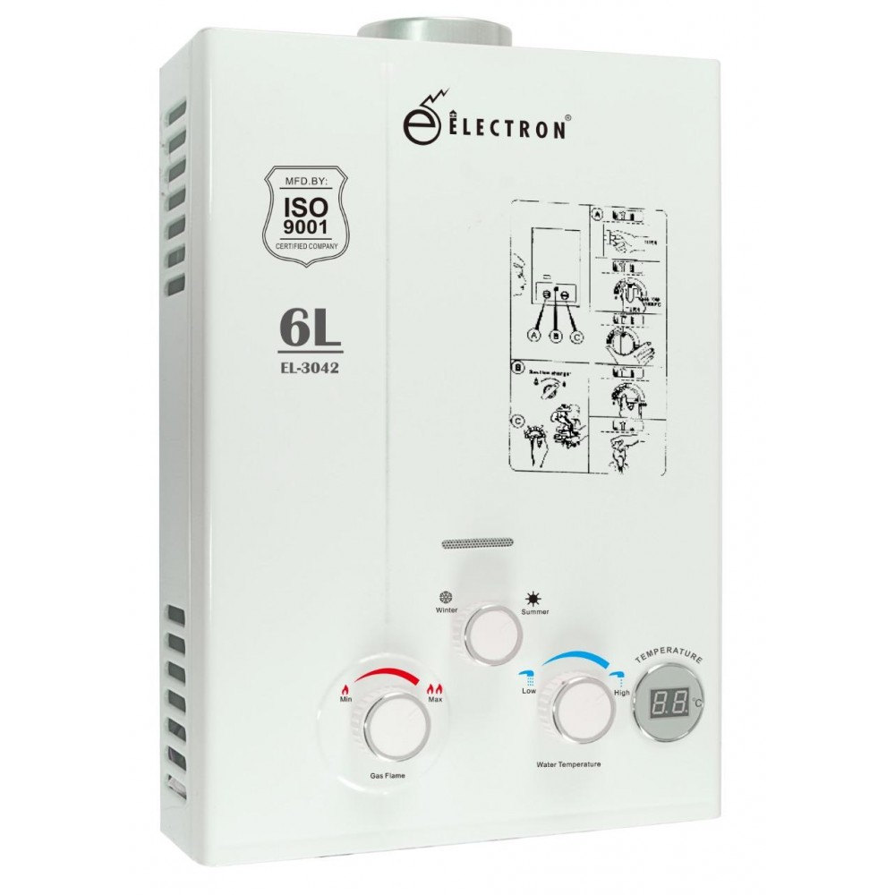 Electron Gas Geyser | Energy Efficient-6L Electron Gas Geyser | Energy Efficient-6L