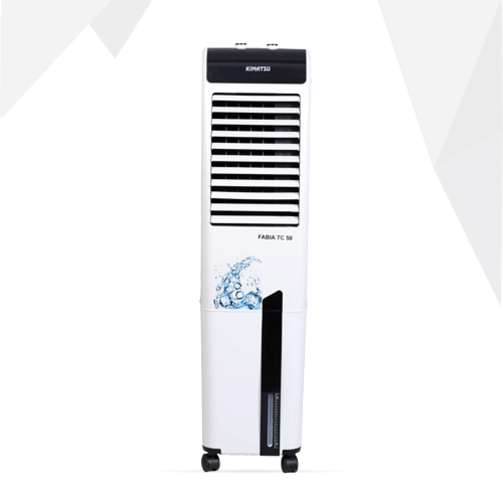 Kimatsu Tower Air Cooler - 50 Ltrs | 160 W Air Delivery - 1600 m3/hr Kimatsu Tower Air Cooler - 50 Ltrs | 160 W Air Delivery - 1600 m3/hr