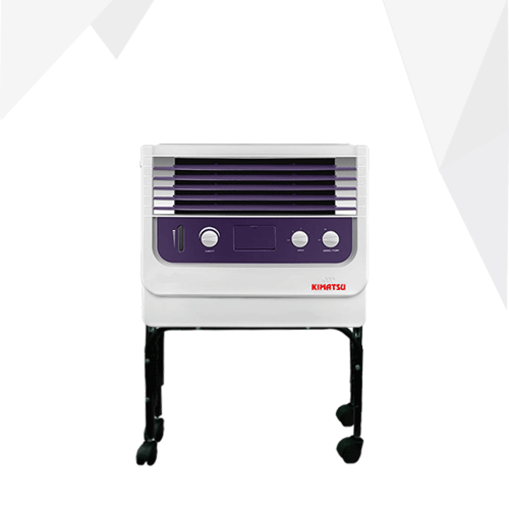 Kimatsu Sumo Air Cooler With Trolley - 40 Ltrs | 200 W High Speed Blower Kimatsu Sumo Air Cooler With Trolley - 40 Ltrs | 200 W High Speed Blower