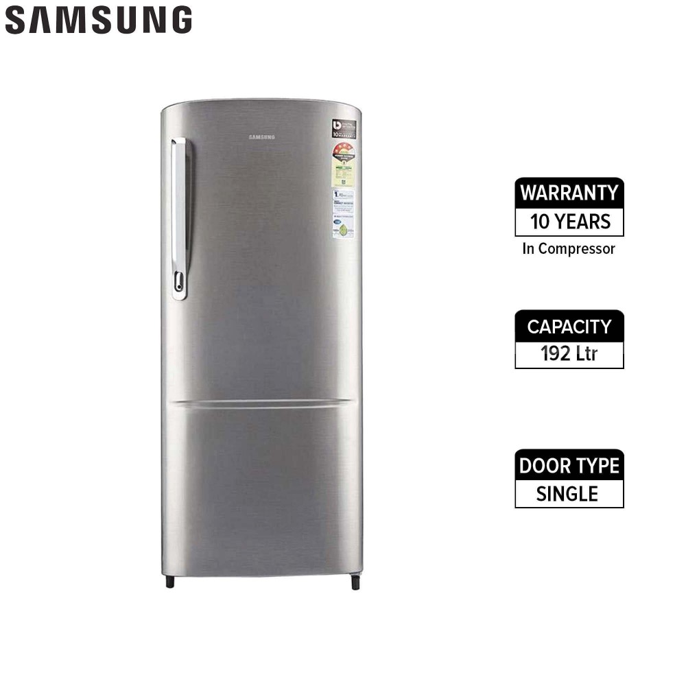 Samsung RR20N2441S8 -192 Ltr Single Door Refrigerator Samsung RR20N2441S8 -192 Ltr Single Door Refrigerator