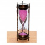 Sand Timer with Compass