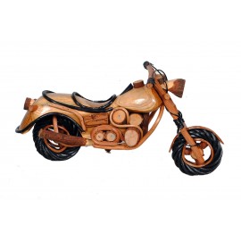 Vintage Large Handcrafted Motorbike