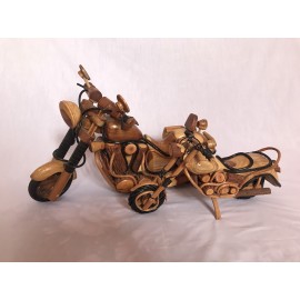 Vintage Small Handcrafted Motorbike