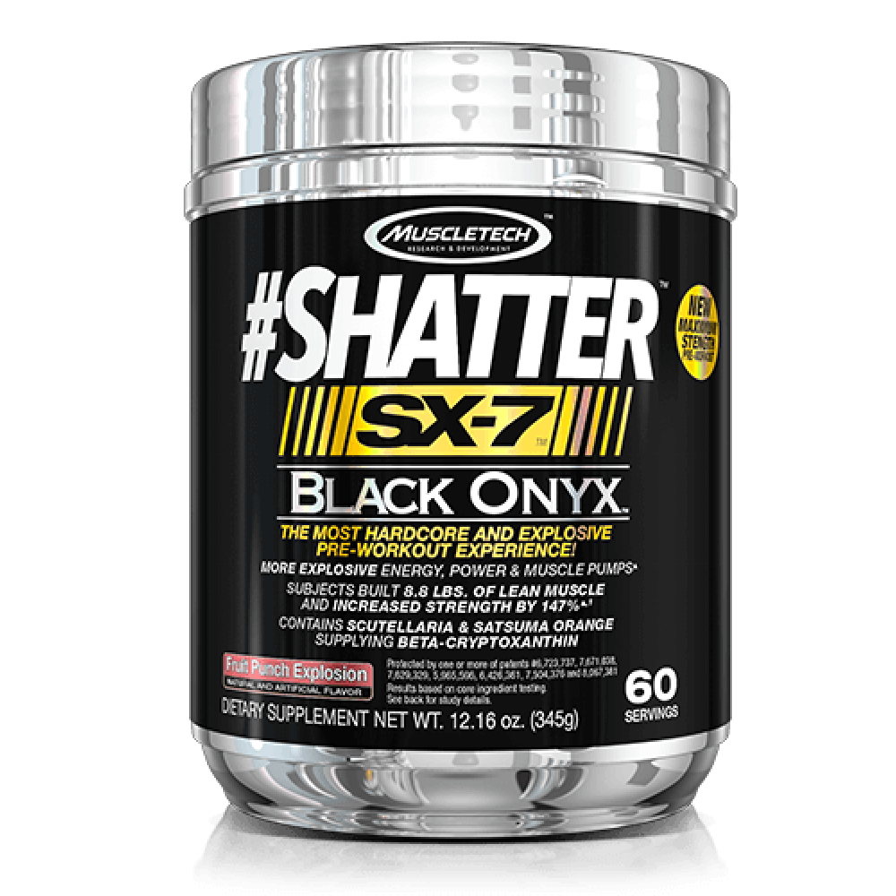 MuscleTech Nutrition Shatter Black Onyx-Hardcore and Explosive MuscleTech Nutrition Shatter Black Onyx-Hardcore and Explosive