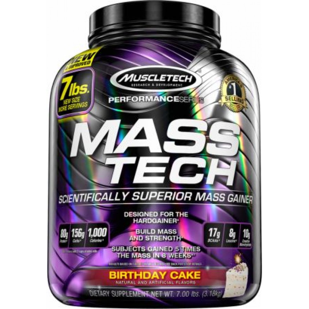 MuscleTech Nutrition Mass Tech Advance Muscle Mass Gainer - 7 LBS MuscleTech Nutrition Mass Tech Advance Muscle Mass Gainer - 7 LBS