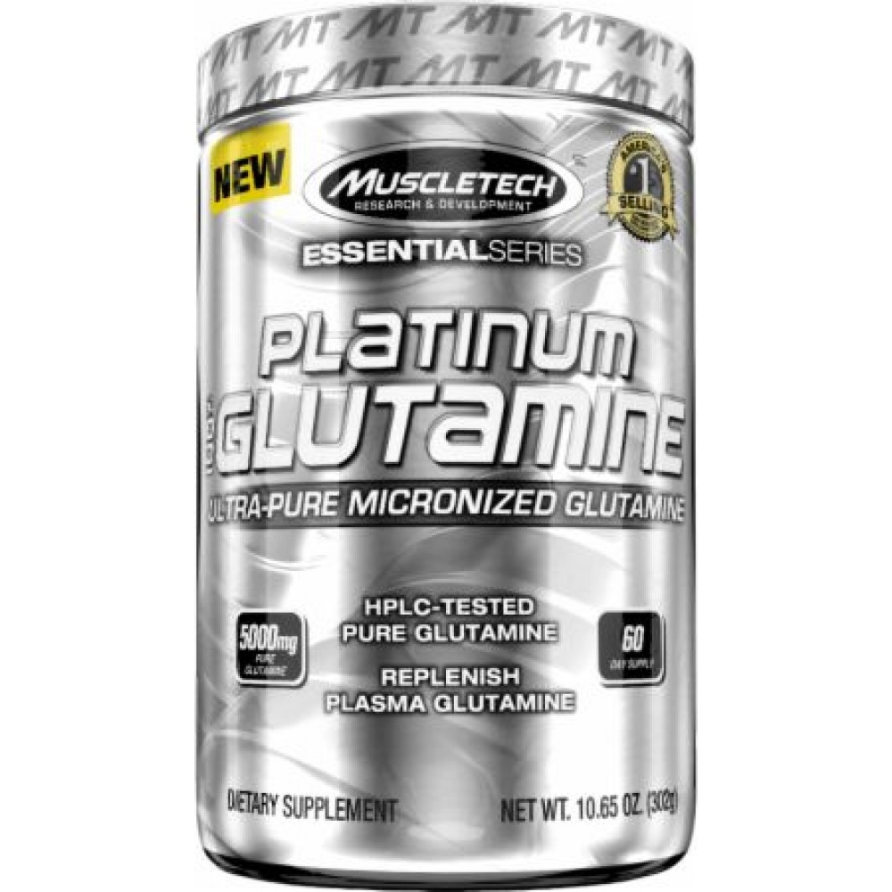 MuscleTech Nutrition Essential 100% UltraPure Micronized Glutamine - 302Gram