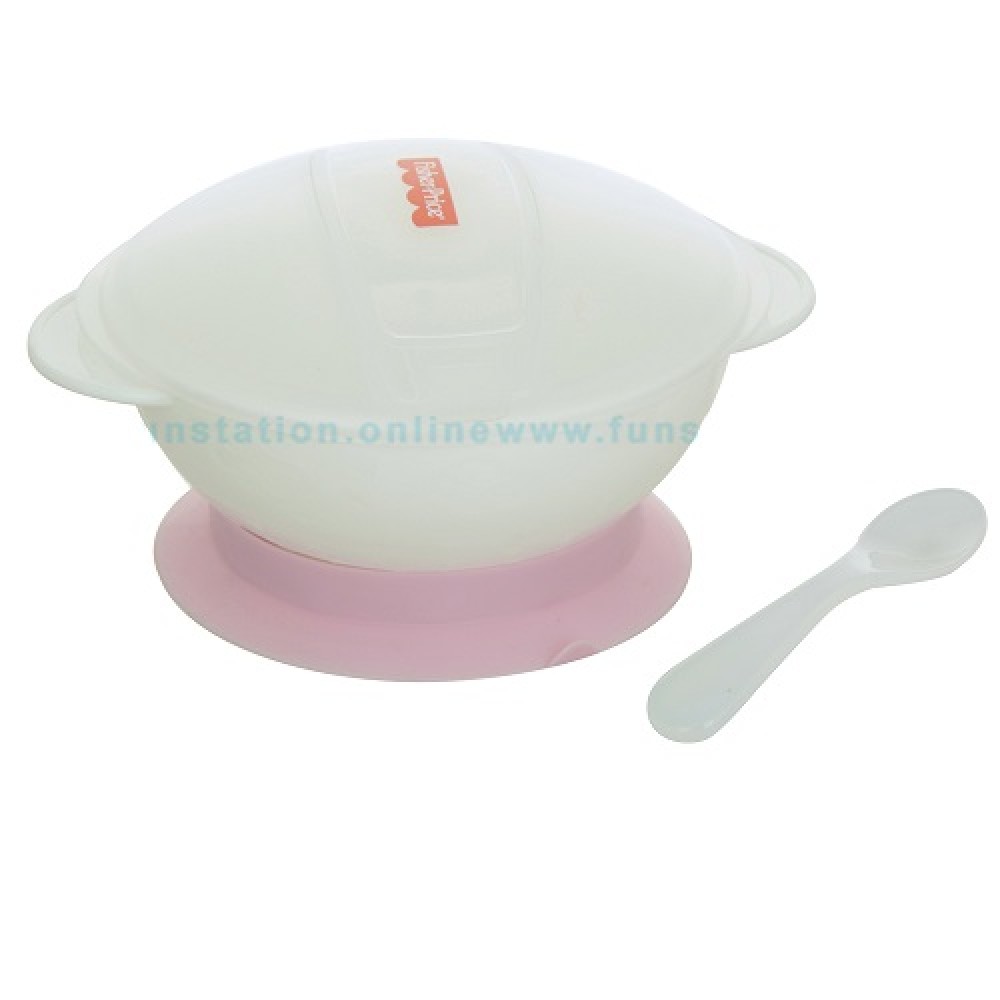 Non-Slip Suction Bowl with Snap-in spoon (Pack of 1)  (010167)