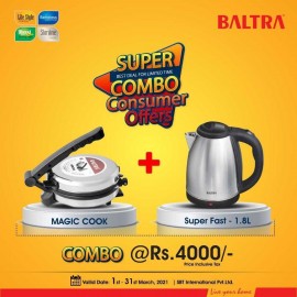 Baltra Super Combo Offer (Magic Cook + Super Fast 1.8L)