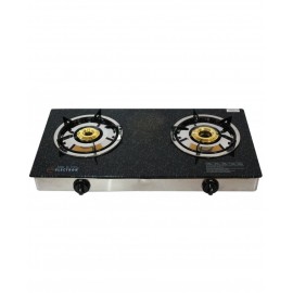 Electron Glass Top Gas Stove | Automatic 2 Burner