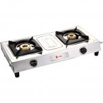 Surakshya 2 burner Gas Stove | Stainless Steel Surakshya 2 burner Gas Stove | Stainless Steel