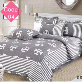 King size Floral Printed Design Bed Sheet | Pillow Cover | Blanket Cover