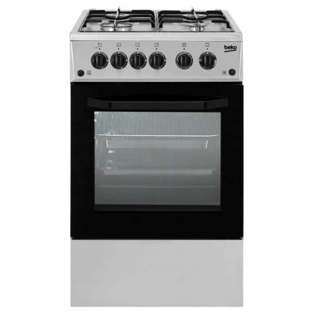 Beko FSG63010GS Free Standing Oven | Easy Cleansing Enamel Beko FSG63010GS Free Standing Oven | Easy Cleansing Enamel