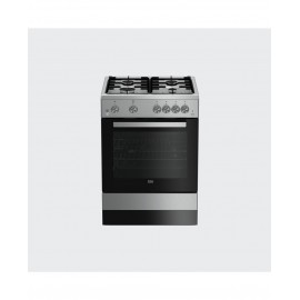 Beko Free Standing Ovens  FSGT62111GS  |  4 Gas hobs | Push button Ignition System