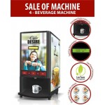 Cafe Desire 4 Lane Coffee & Tea Vending Machine | Micro Processor Controlled | 4 Choice of Beverages Cafe Desire 4 Lane Coffee & Tea Vending Machine | Micro Processor Controlled | 4 Choice of Beverages