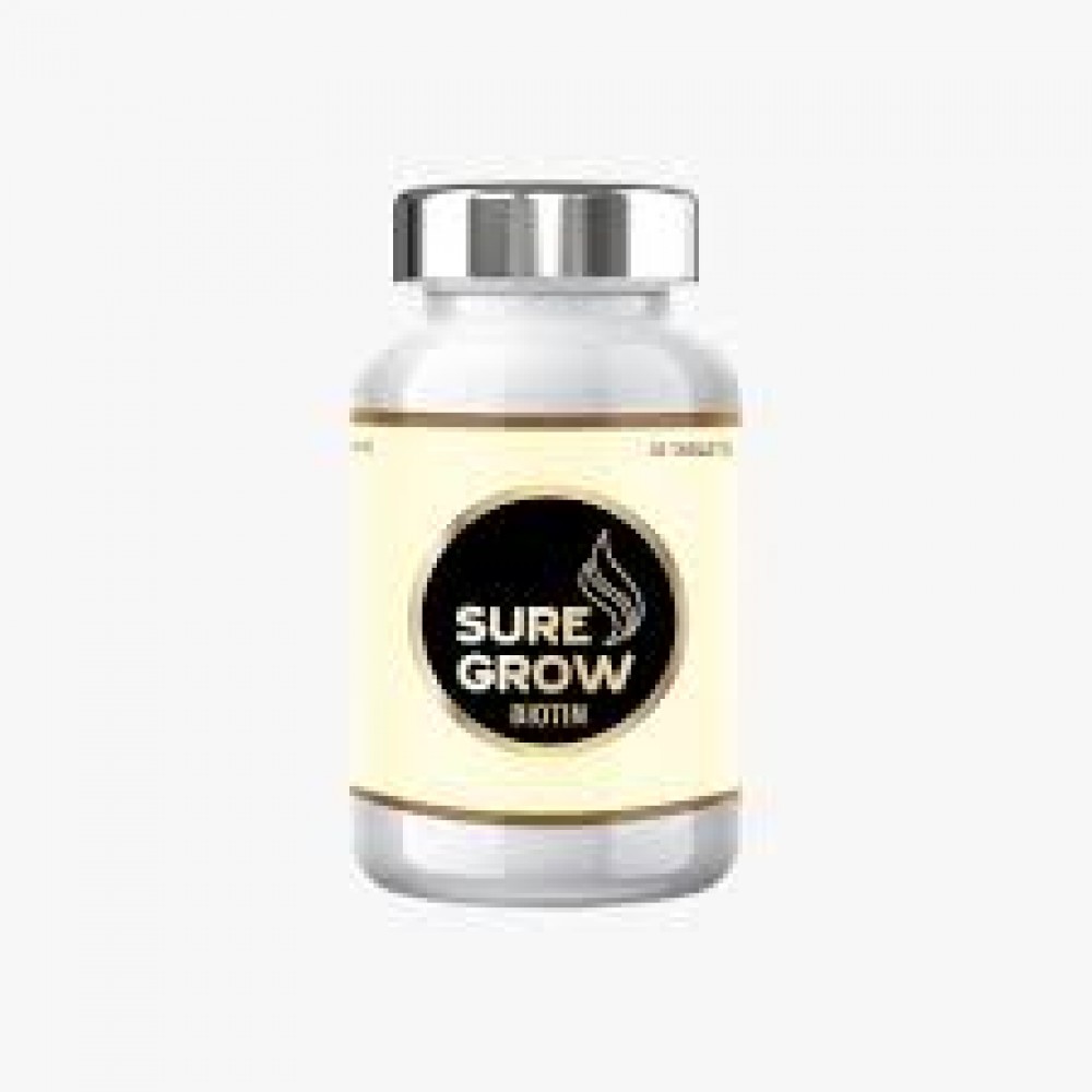Sure Grow- Hair Skin & Nails (Biotin)