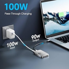 ACASIS 10Gbps M.2 NVMe SSD Enclosure & Type-C Docking Station with Cooling Fan