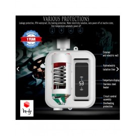 Nudge Mini Electric Tankless Instant Hot Water Heater - 3500 Watt Nudge Mini Electric Tankless Instant Hot Water Heater - 3500 Watt