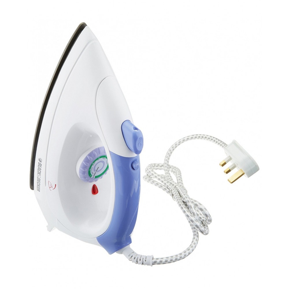 Black & Decker F150 1000W Spray Dry Iron | Non-stick  | Aluminium Soleplate Black & Decker F150 1000W Spray Dry Iron | Non-stick  | Aluminium Soleplate