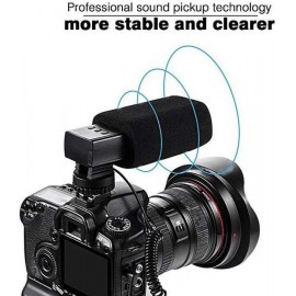 Stereo Recording MIC-03 Microphone for DSLR Camera