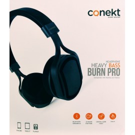 Conekt Wireless Bluetooth Headphone | Heavy Bass Burn Pro
