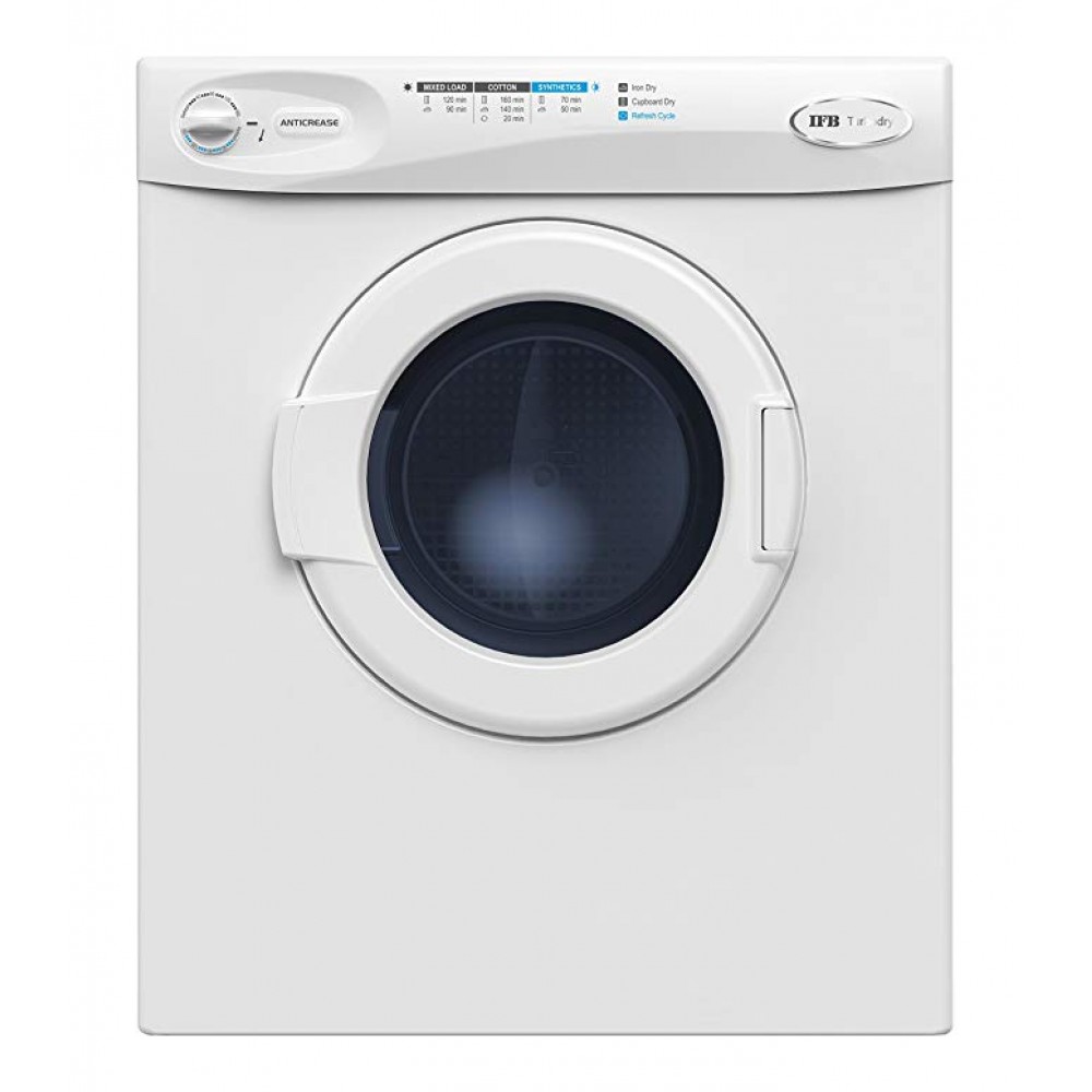 IFB 5.5 kg Dryer | Turbo Dry | Unique airflow system | 1 years Warranty IFB 5.5 kg Dryer | Turbo Dry | Unique airflow system | 1 years Warranty